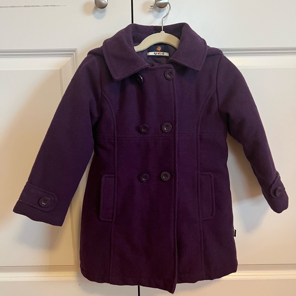 Jako-O Girls Purple Winter Coat Size 92/98 US 3T/4T